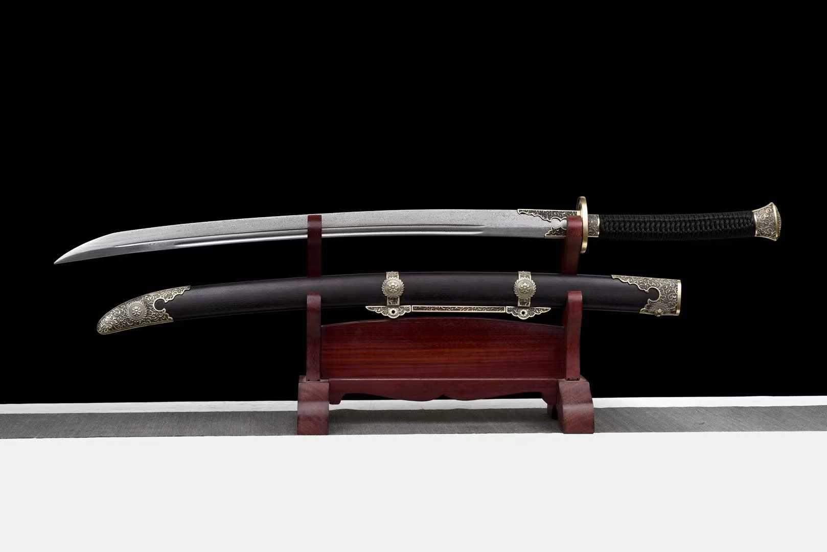 Hàn Nguyệt Thanh Đao – Tác phẩm hoa văn thép cực phẩm, tinh xảo và mạnh mẽ